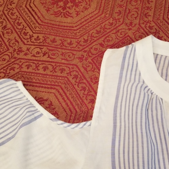 🆕️Bcbgmaxazria Elin cotton top, chambray - Picture 8 of 8